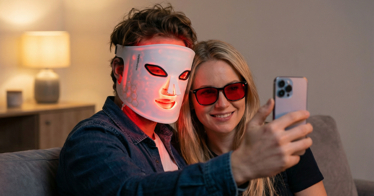 Los beneficios de usar luz roja en casa