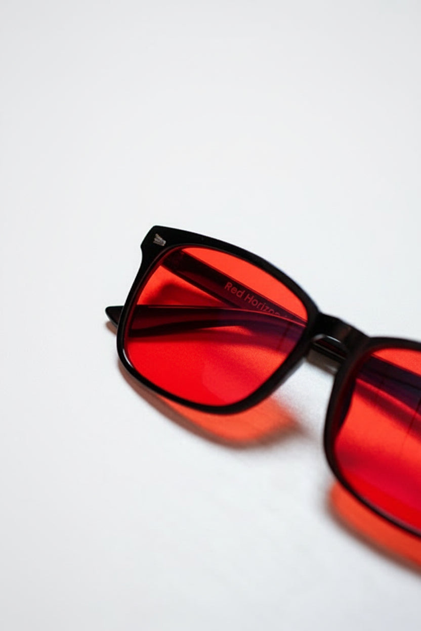Óculos Red Horizon da Wellbeinn