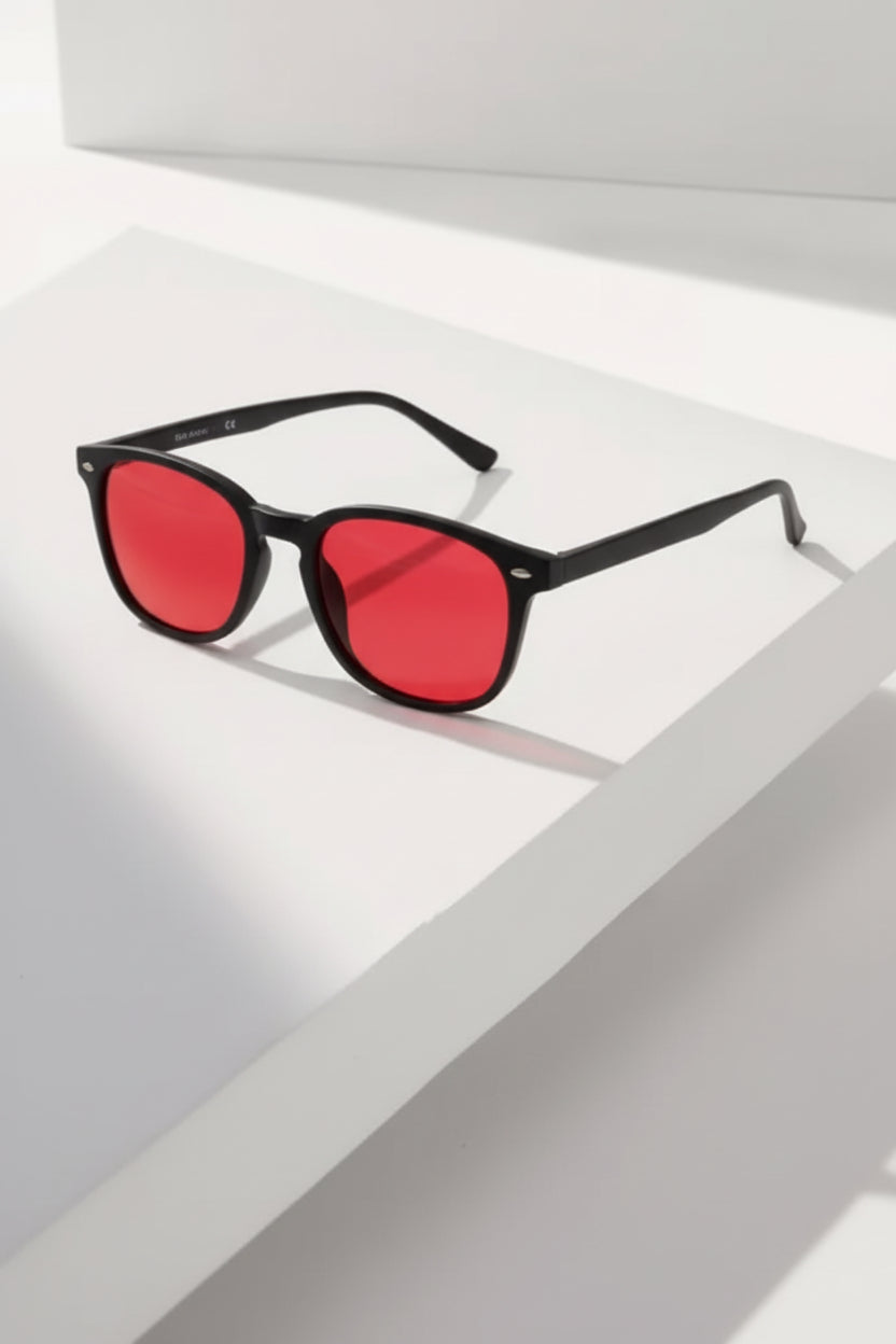 Óculos Red Horizon da Wellbeinn