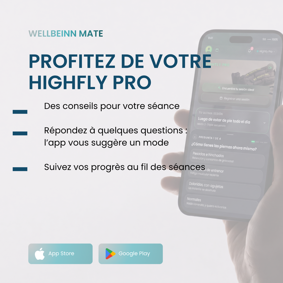 Conseils de l’application