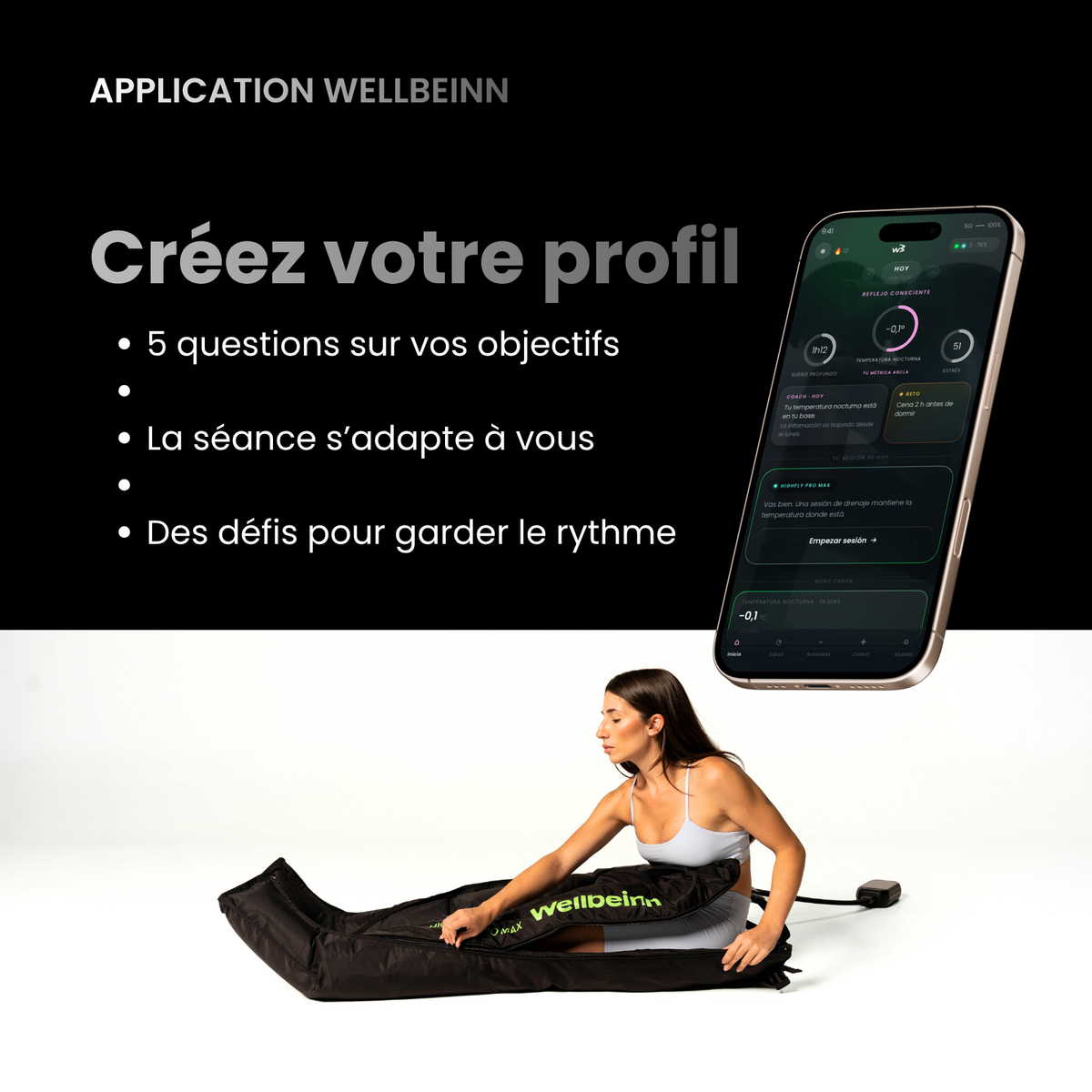 Application connectée
