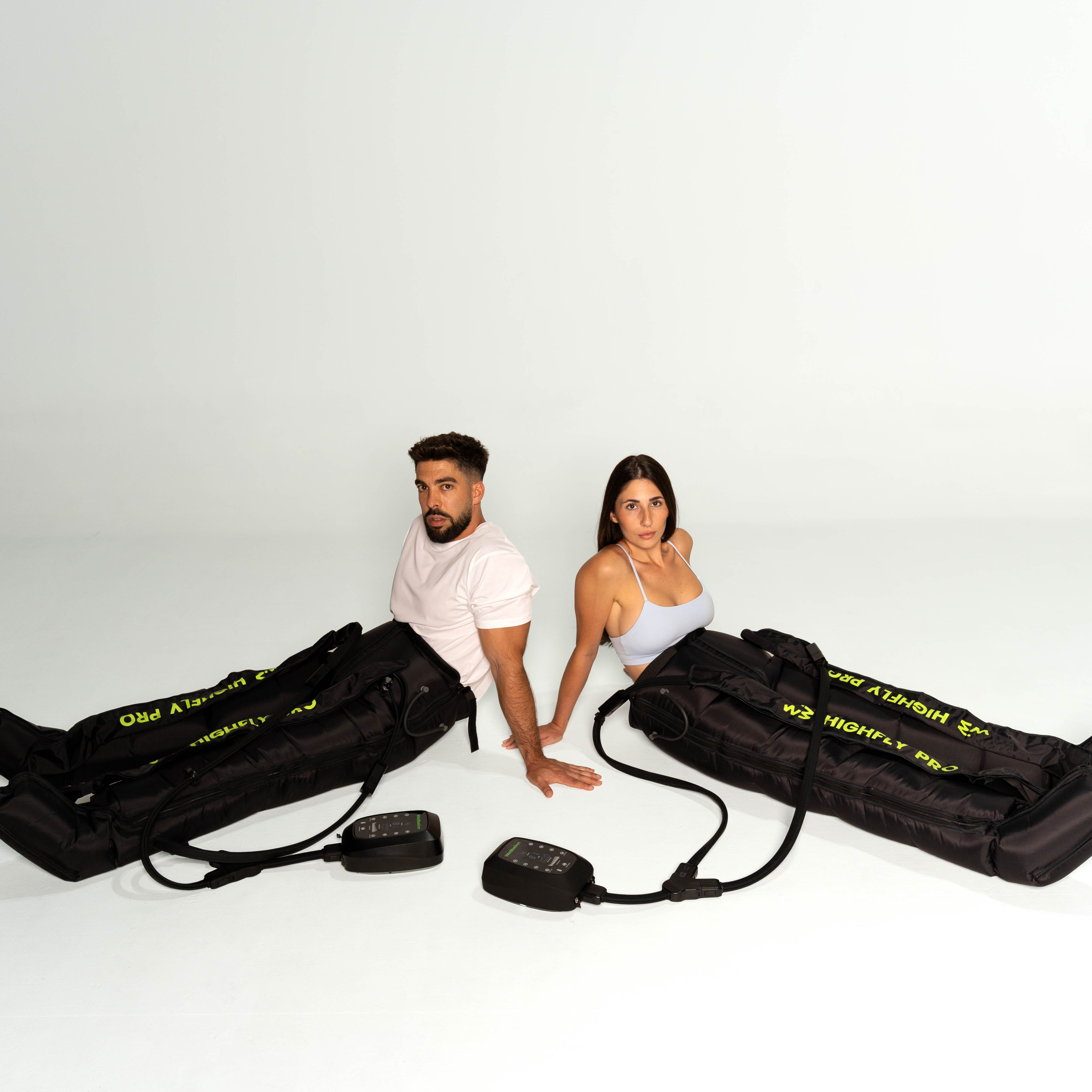 HIGHFLY PRO - BOTAS PRESOTERAPIA— 6 Cámaras y 260 mmHg