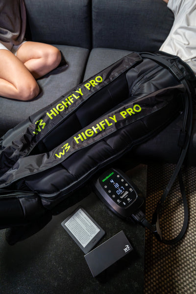 Presoterapia Highfly Pro + Panel Red Light | Pack Pro - Recovery - Wellbeinn