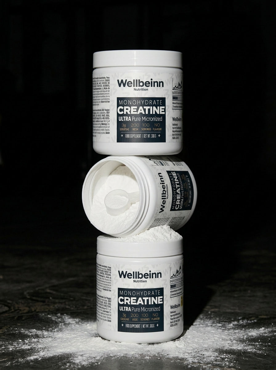 Creatine Monohydrate by Wellbeinn | Ultra Pure 200 Mesh - Neutra