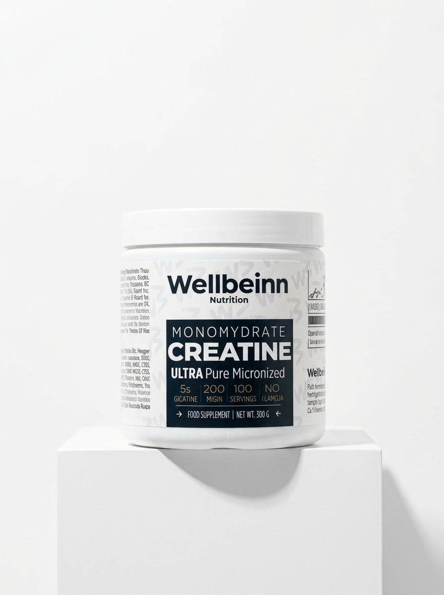Creatine Monohydrate by Wellbeinn | Ultra Pure 200 Mesh - Neutra