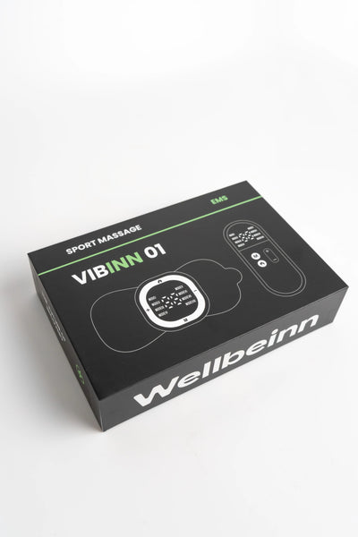 VIBINN 01 | Dispositivo de electroestimulador muscular - Wellbeinn