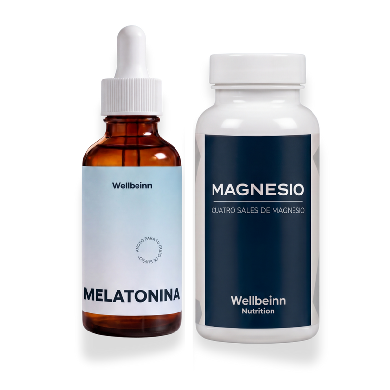 Magnesio y melatonina Wellbeinn