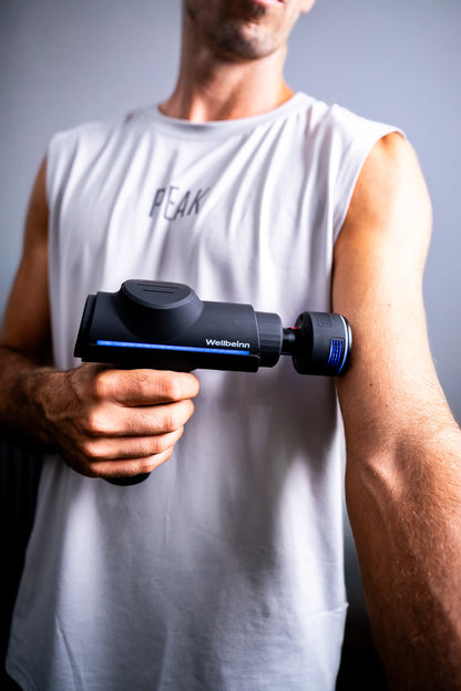 Pistola de Masaje Wellbeinn BE IN 02 | Con Terapia de Frío y Calor