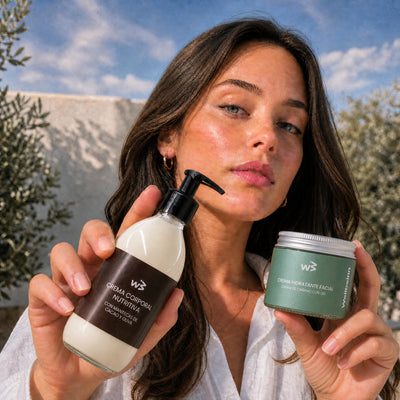 Wellbeinn Esenciales — Crema Facial y Crema Corporal
