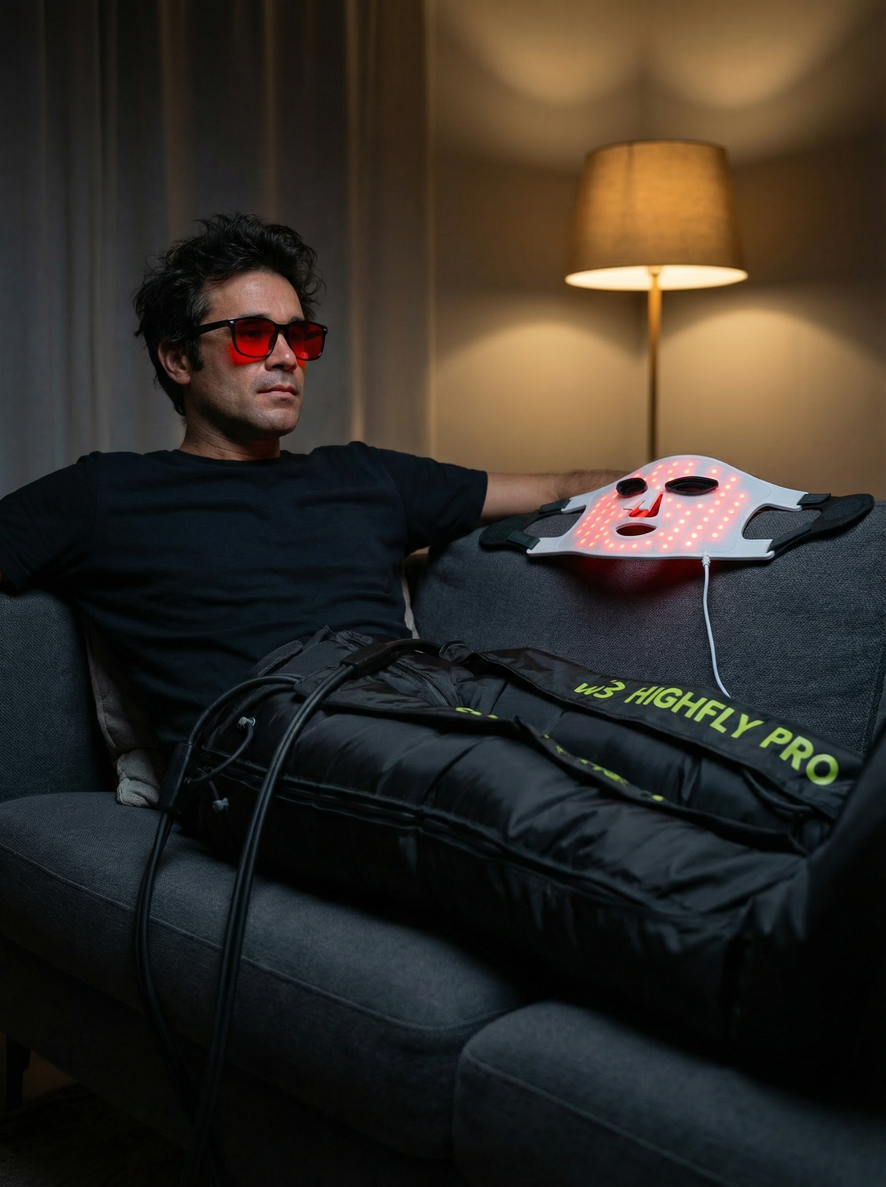 Highfly Pro + Redinn Mask + 2 Red Horizon | The Total Regeneration System