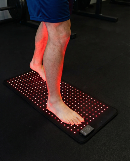 Tapis de lumière rouge et infrarouges