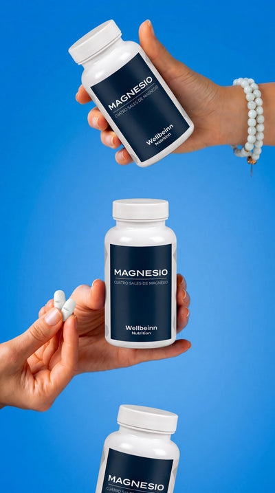 Magnesio Matrix Wellbeinn - lifestyle con dispositivos