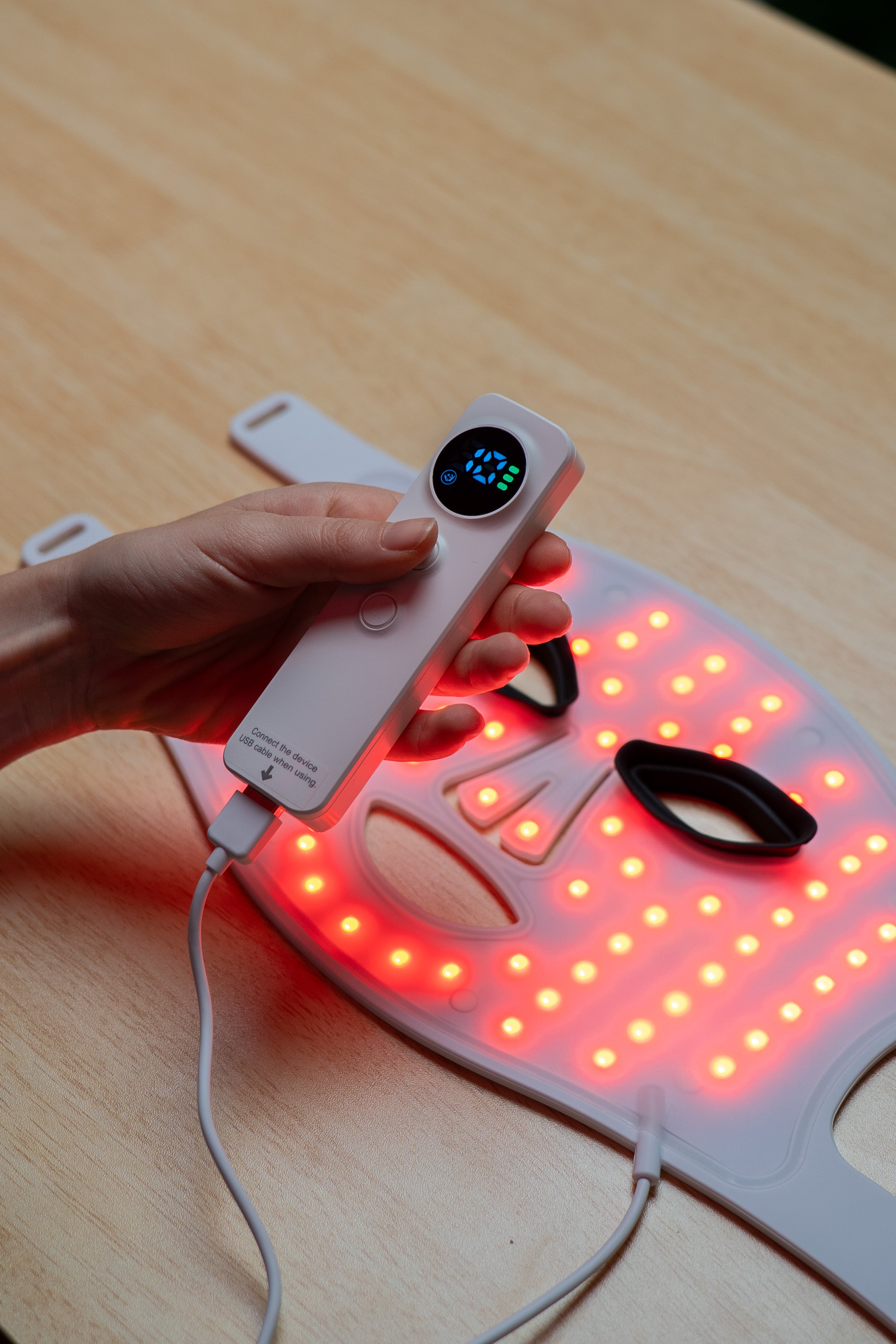 Máscara Redinn | Máscara de Luz Vermelha