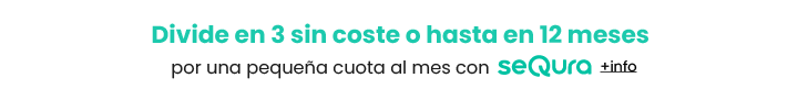 Divide tu pago en 3 sin coste o hasta en 18 meses con seQura